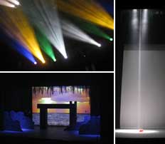 豪華な色数、美しい照明効果＆砂！